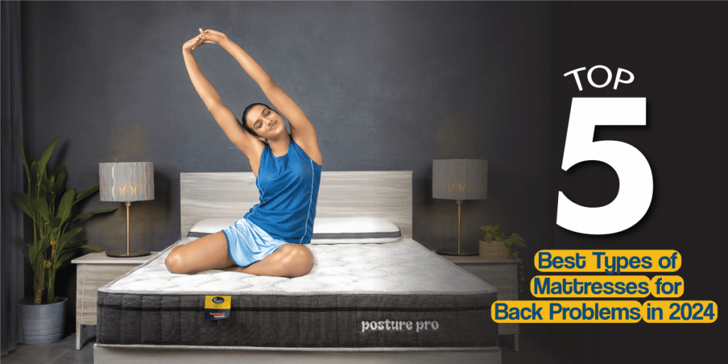 Top 5 Best Types of Mattresses for Back Problems in 2024